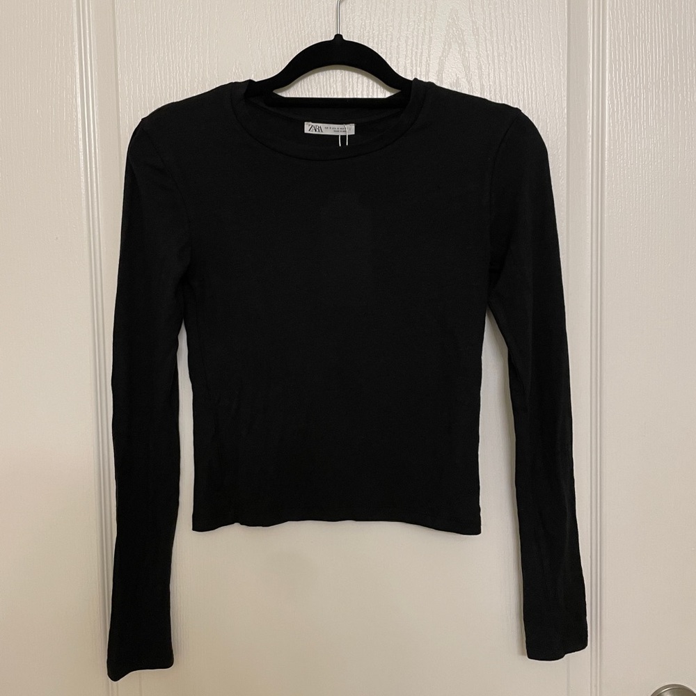 NWT Zara Long Sleeved Shirt - Picture 2 of 3